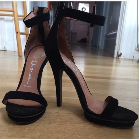 Jeffrey Campbell Burke black heel - Picture 2 of 3